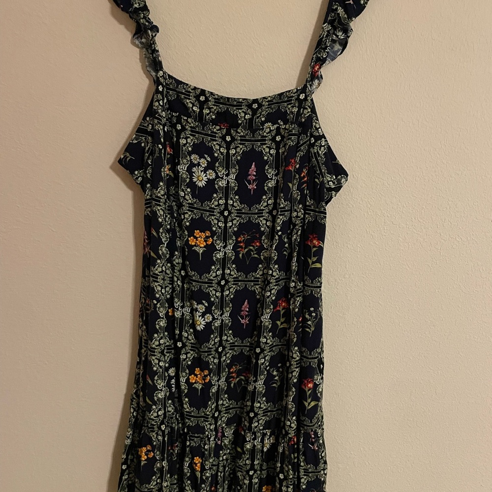 Agua Bendita X Target Dainty Floral Tile Print Mini Dress Size 1X - Picture 2 of 7
